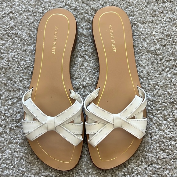 Sarah Flint Shoes - Sarah Flint Mirjana leather Sandals in white